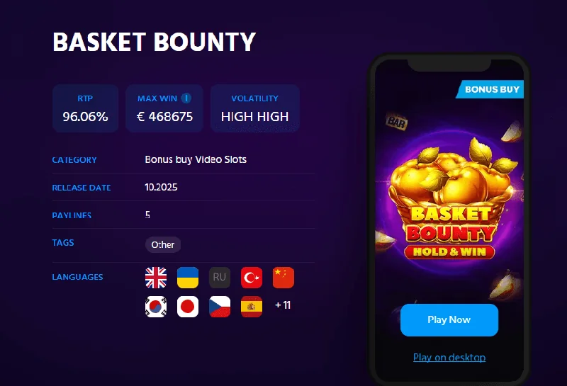 Basket Bounty -kuvakaappaus