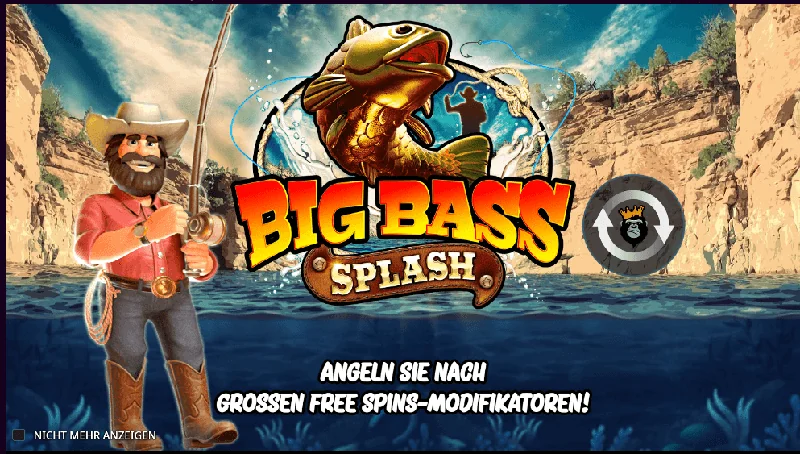 Big Bass Splash -kuvakaappaus