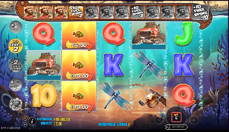 Big Bass Splash -kuvakaappaus
