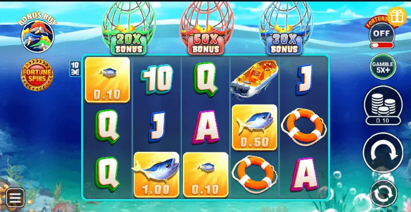 Big Fishing Net Fortune -kuvakaappaus