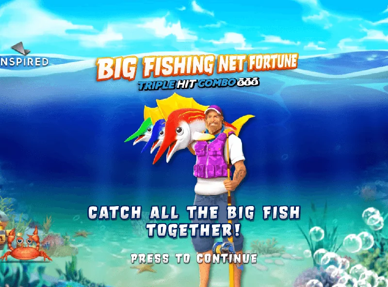 Big Fishing Net Fortune -ruutukaappaus