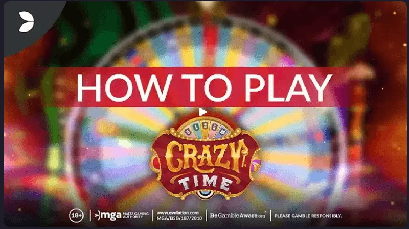 Crazy Time -kuvakaappaus