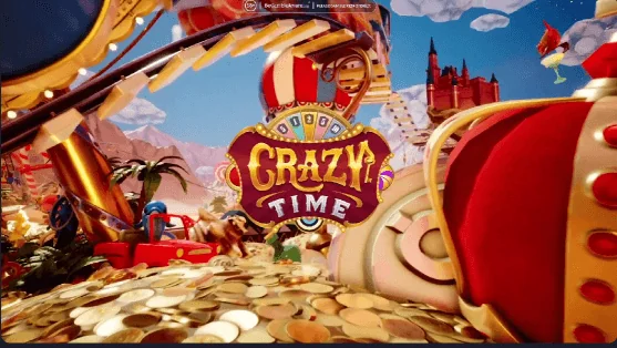 Crazy Time -kuvakaappaus