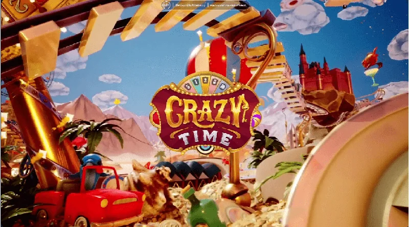 Crazy Time -kuvakaappaus