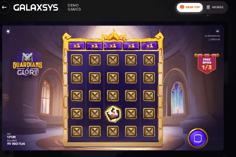 Guardians of Glory -kuvakaappaus