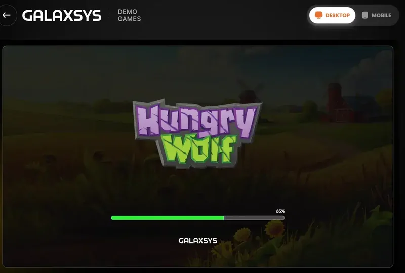 Hungry Wolf -kuvakaappaus