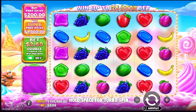 Sweet Bonanza 1000 -kuvakaappaus