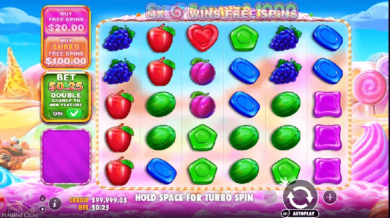 Sweet Bonanza 1000 -kuvakaappaus