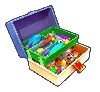 Big Fishing Net Fortune Tackle Box -symboli