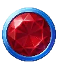 Divine Queen Heart of Ice Red Ruby -symboli