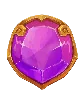 Guardians of Glory -violetti jalokivisymboli