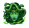 Olympian Legends Medusa -symboli
