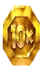 pirots 4 Coin 10x -symboli