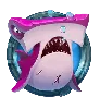 Razor Shark Vaaleanpunainen Hai -symboli