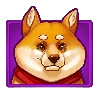 Super Hot Teapots Shiba Dog -symboli