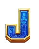 Treasure Explorer Jack (J) -symboli
