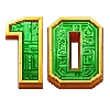 Treasure Explorer kymmenen (10) -symboli