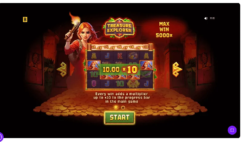 Treasure Explorer -kuvakaappaus